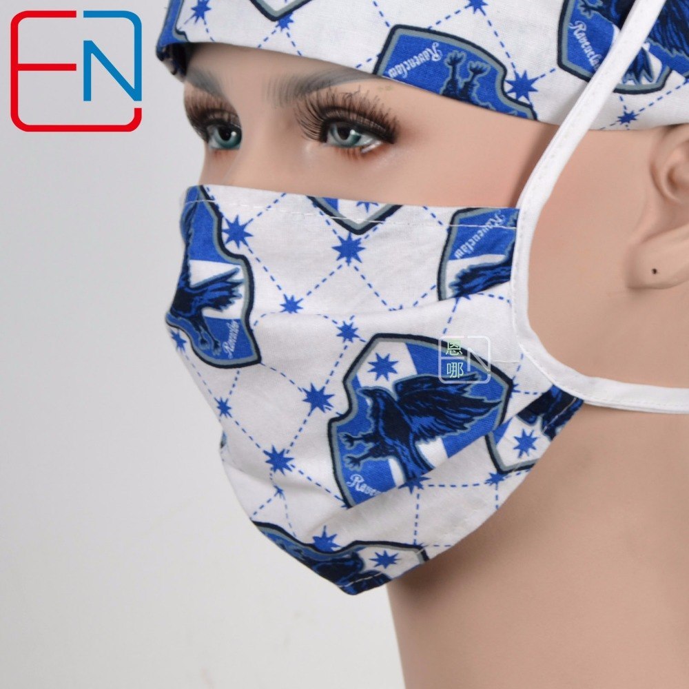Factory Sales directly big sales medical scrubs in different patterns ,surgical caps 3 sizes scrub caps Halilibo