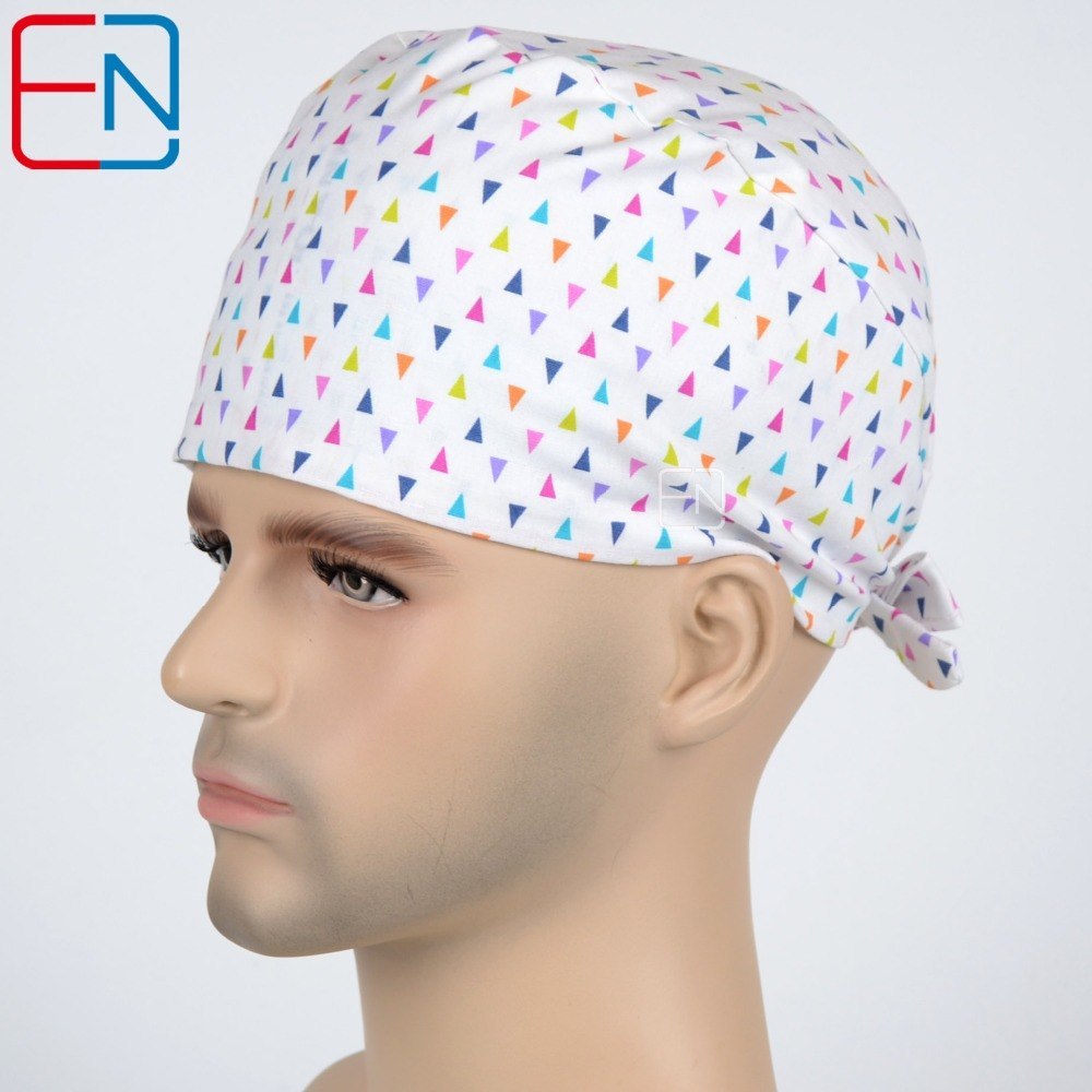 unisex  Surgical caps for doctors and nurses 100% cotton medical  Cap and short hair only