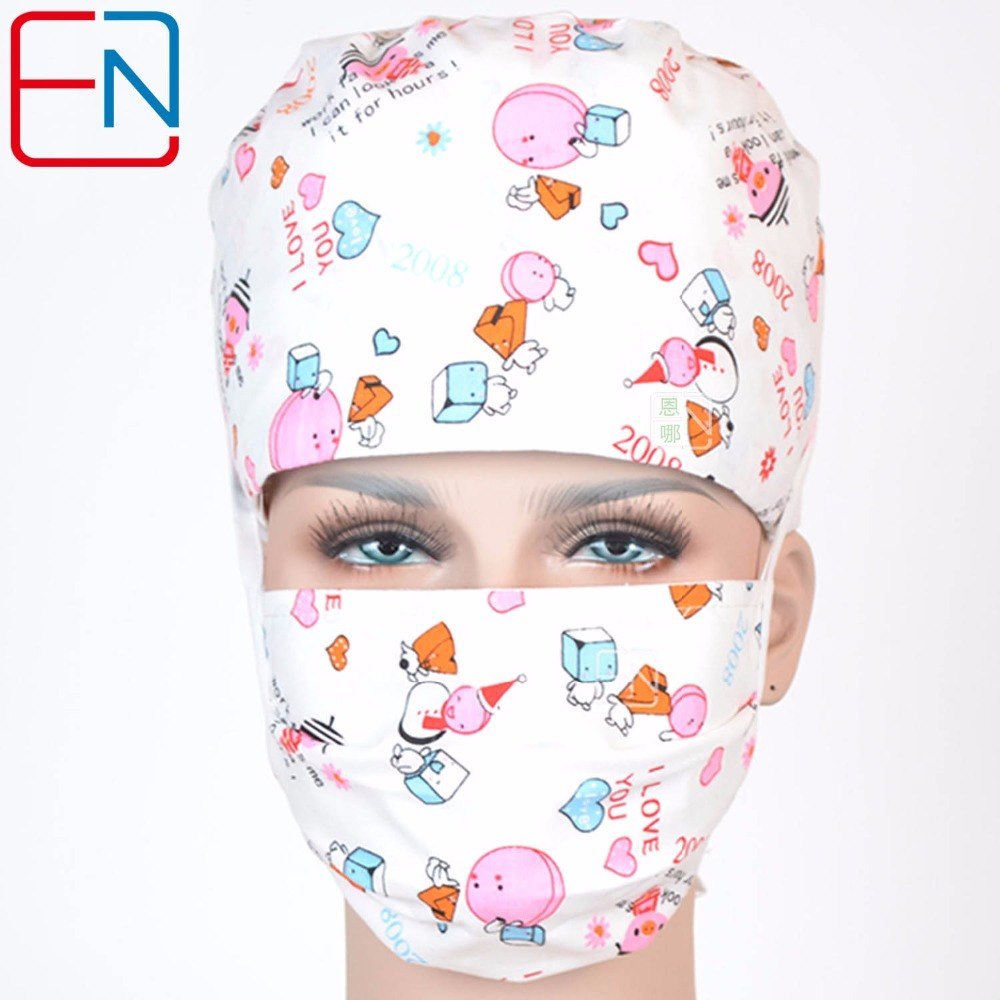 surgical scrub caps ,lab caps,skull caps   100% cotton one size medical caps