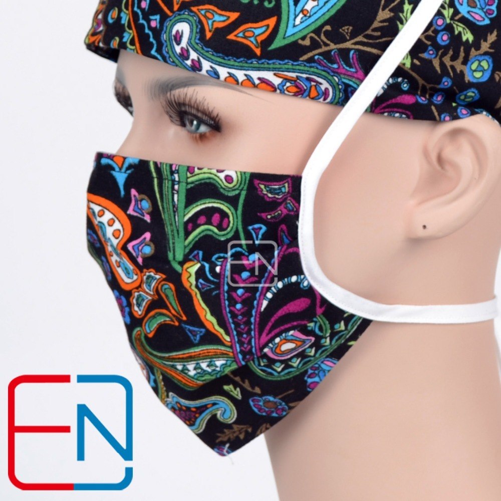 NEW Matin long hair surgical cap doctors and nurses 100% cotton free shipping