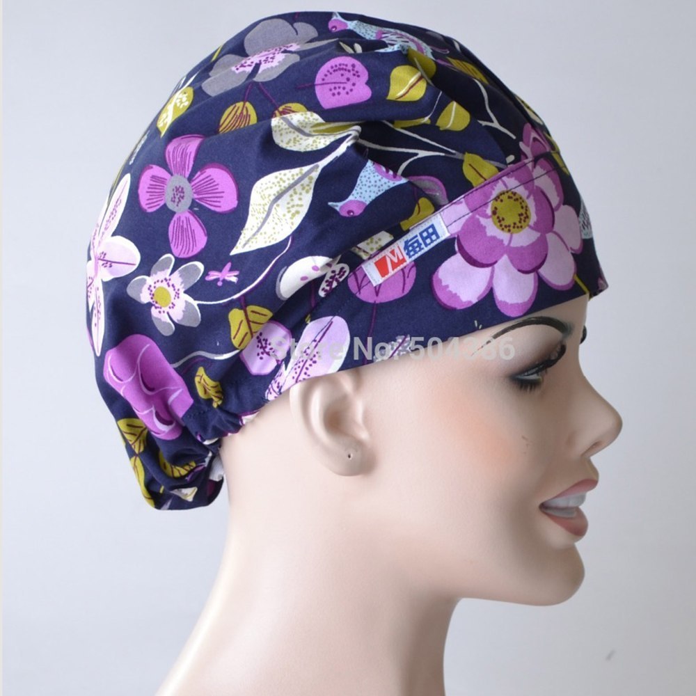 Matin women surgical bouffant caps,one size adjustable