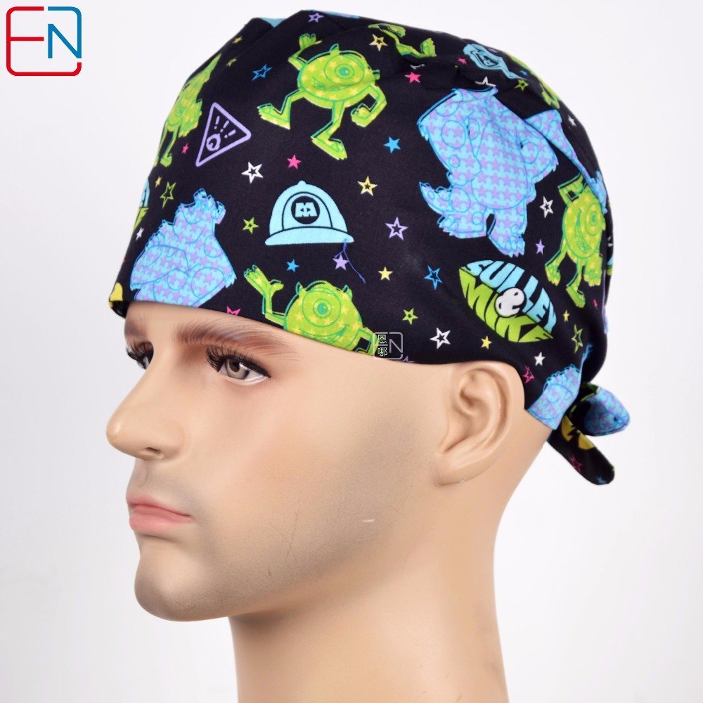 unisex surgical hats Mike and Sulley