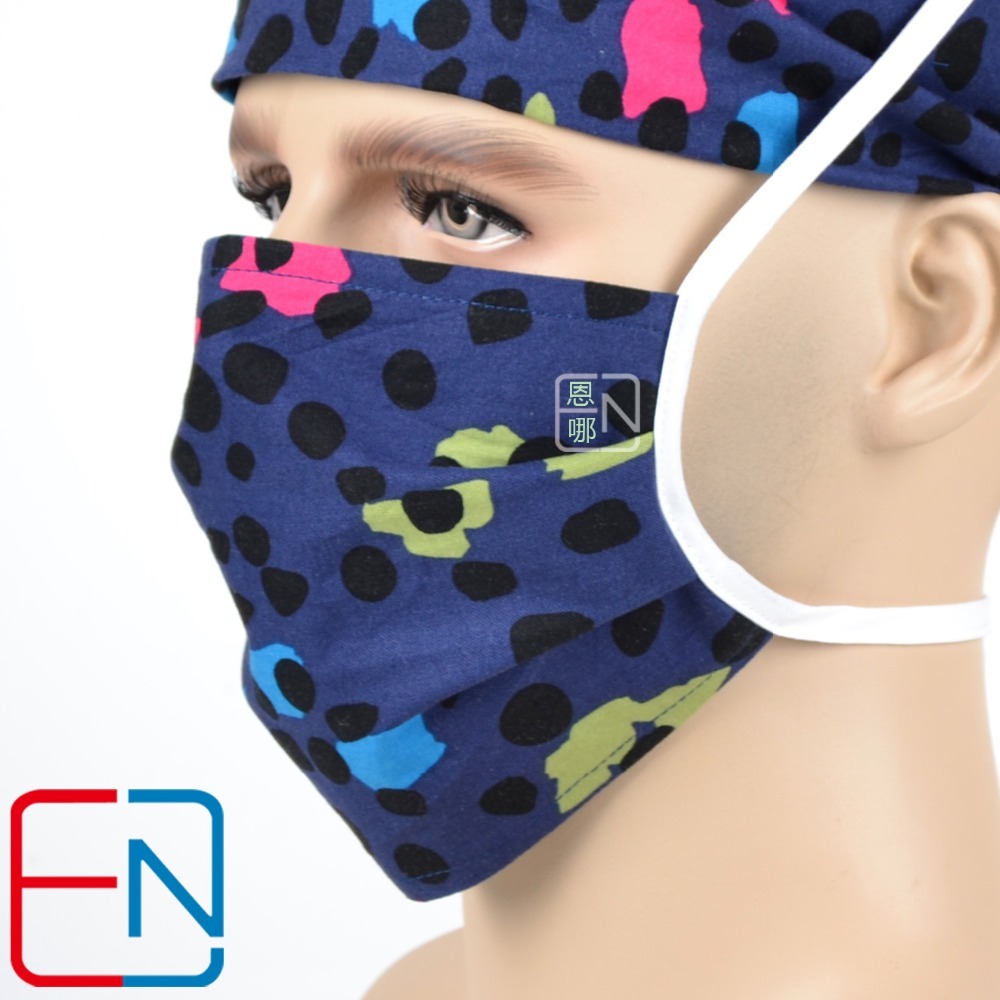 Surgical caps for doctors and nurses 100% cotton Cap and short hair  with Sweatbands