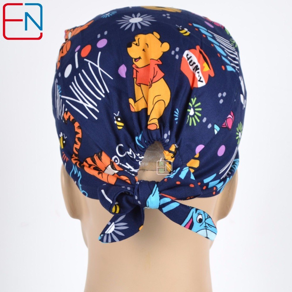 HIGH QUALITY Unisex Surgical caps  in dark blue MEDICAL CAPS SKULL HATS