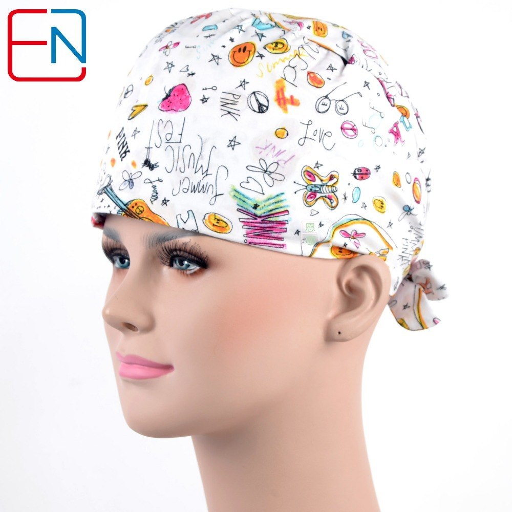 top quality  surgical caps  Summer Love 01 caps
