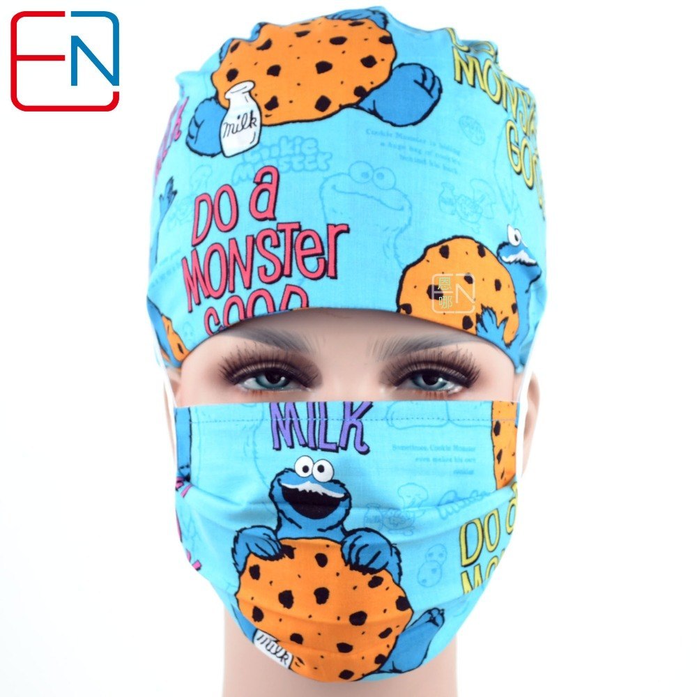 NEW  MEDICAL  SURGICAL scrub HAT for women doctors and nurse ,surgical masks