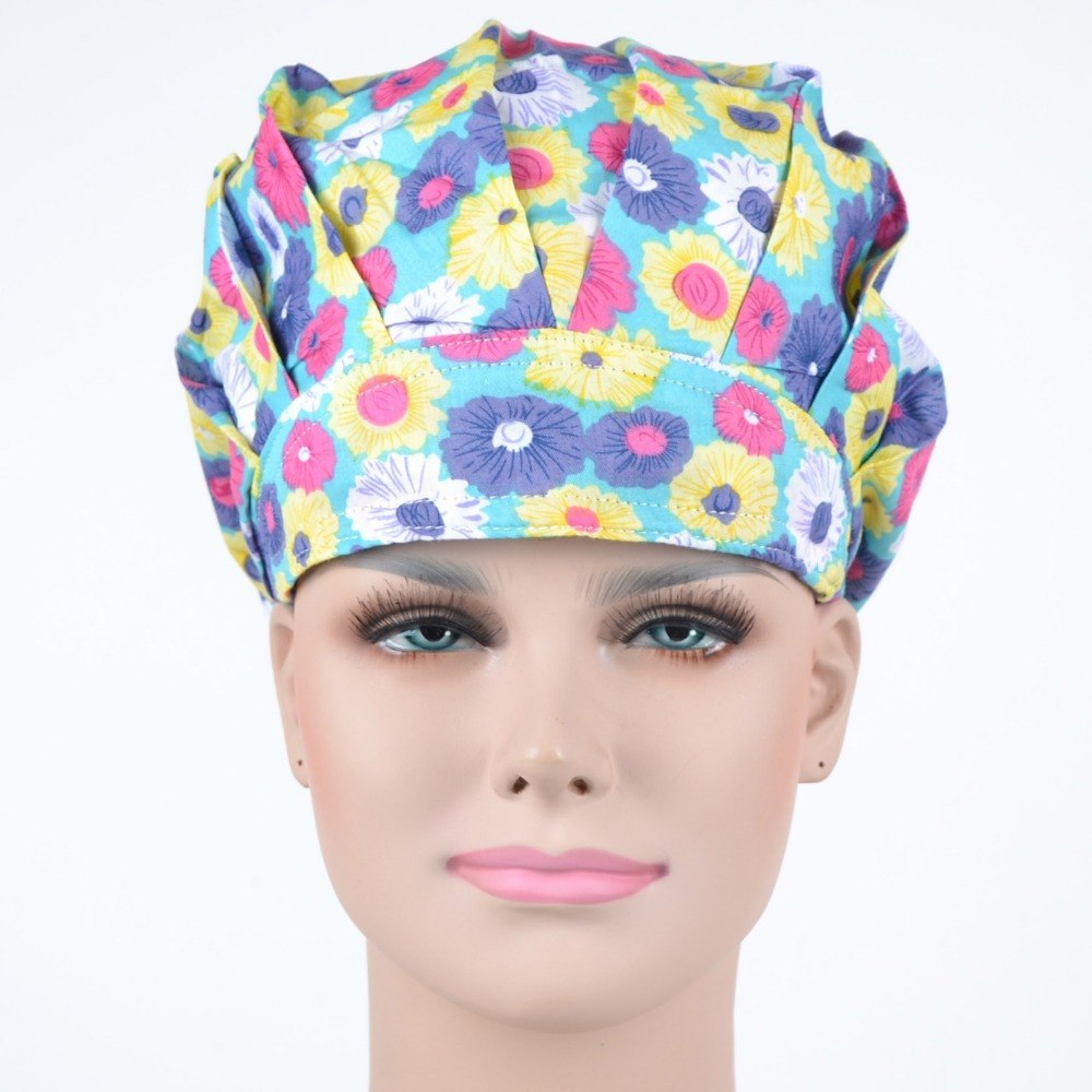 Matin Women Bouffant Surgical Scrub Medical Chemo Hat/Cap