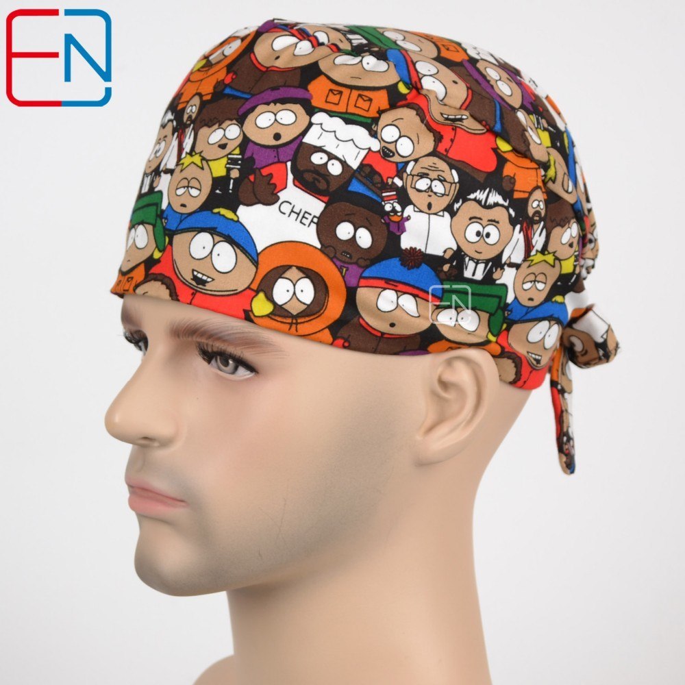hennar man and women surgical caps in pink medical caps