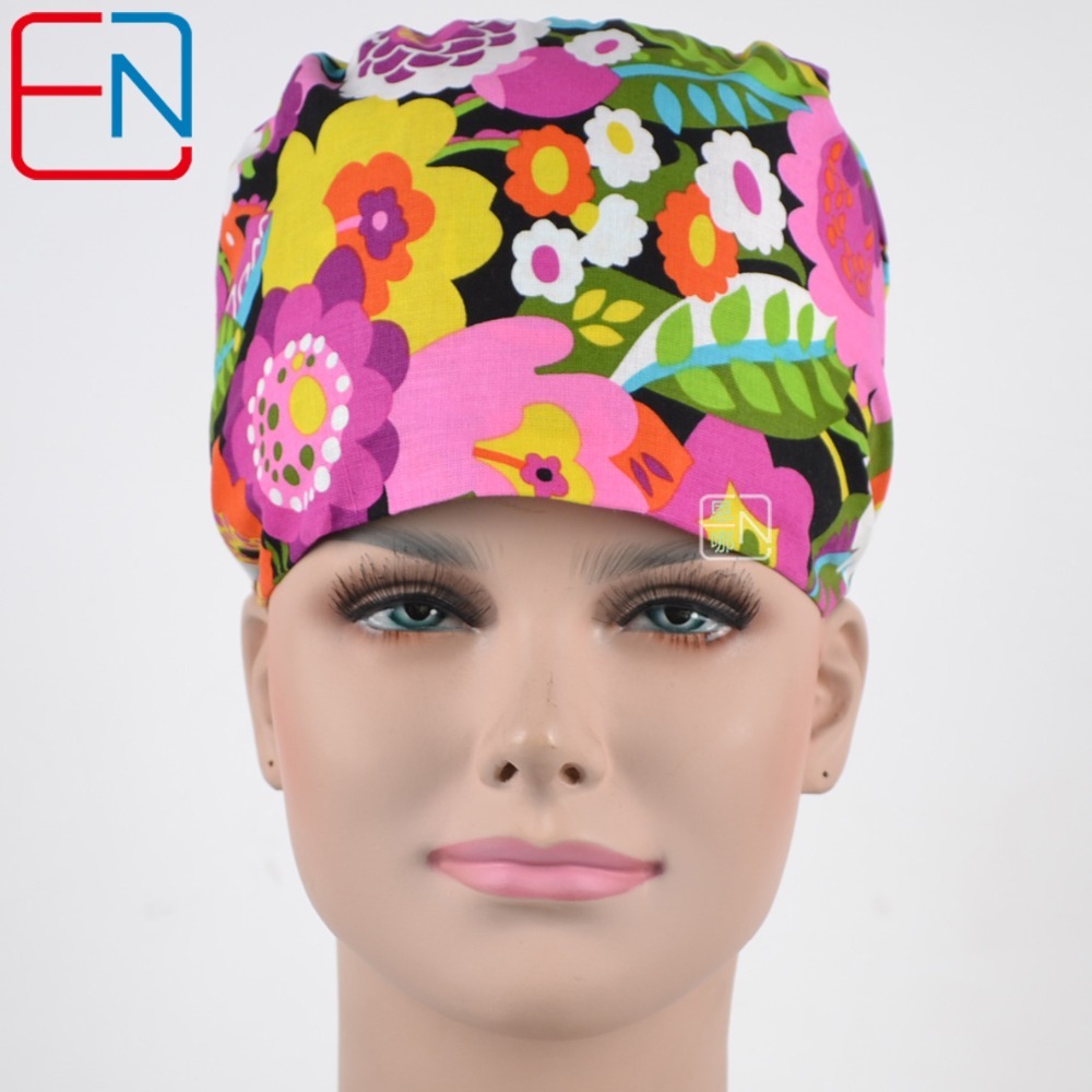 NEW Matin long hair surgical cap doctors and nurses 100% cotton free shipping