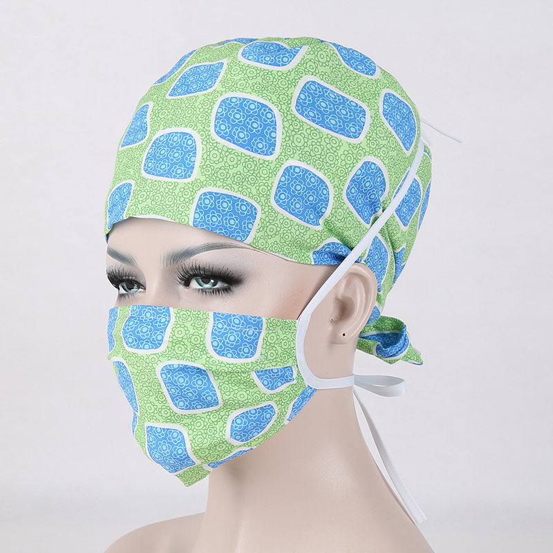 surgical scrub caps ,lab caps,skull caps   100% cotton one size medical caps