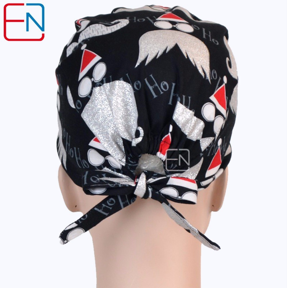 surgical caps,high quality facric animals pattern medical caps with sweatband