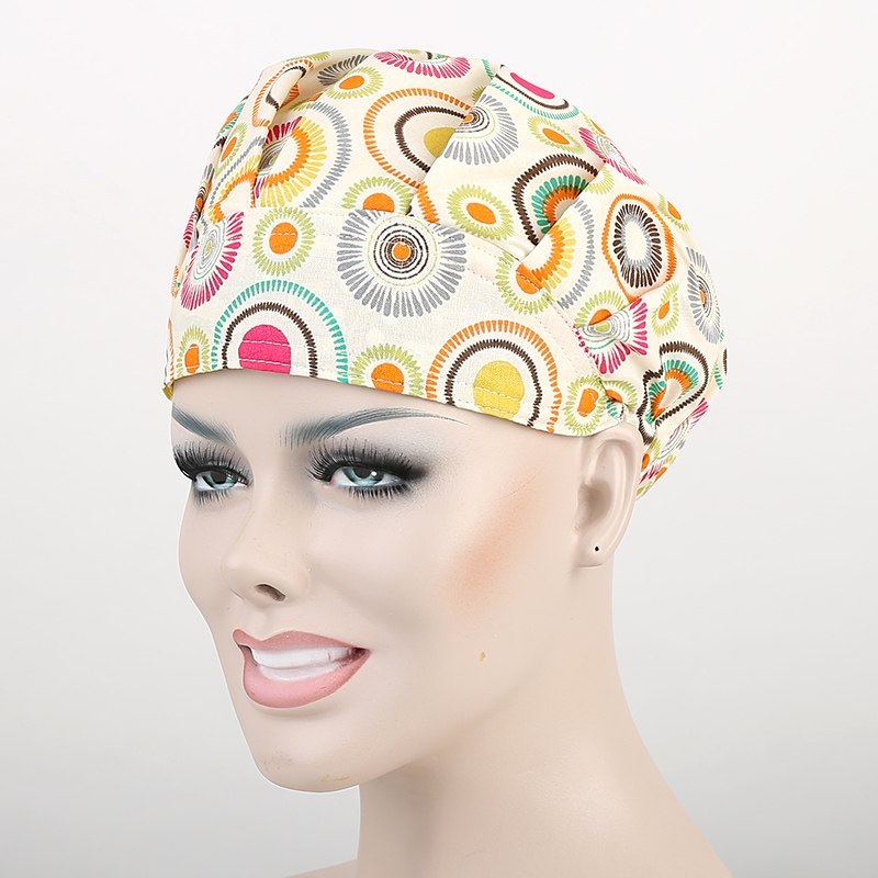 surgical bouffant caps nurses caps doctor caps in cotton