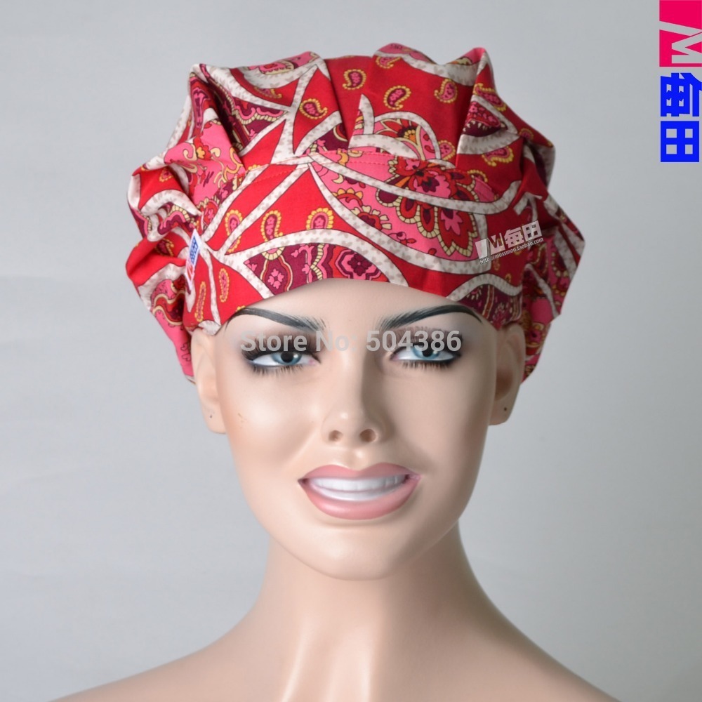 Matin brand surgical cap and bouffant caps with 100% cotton material