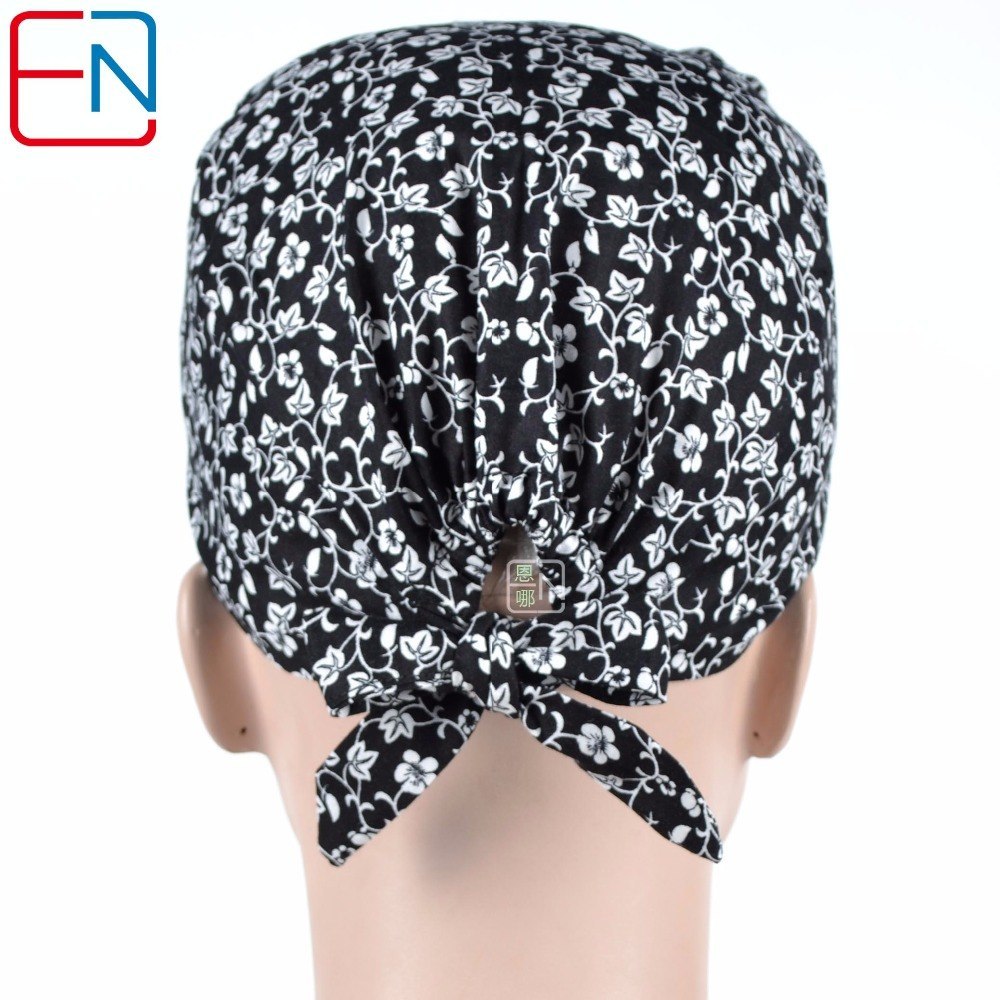 hennar long hair surgical cap  for long hair doctors and nurses 100% cotton free shipping