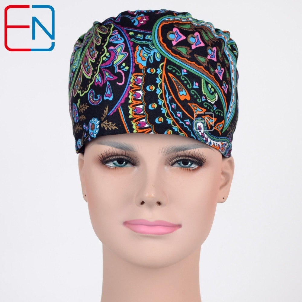 NEW Matin long hair surgical cap doctors and nurses 100% cotton free shipping