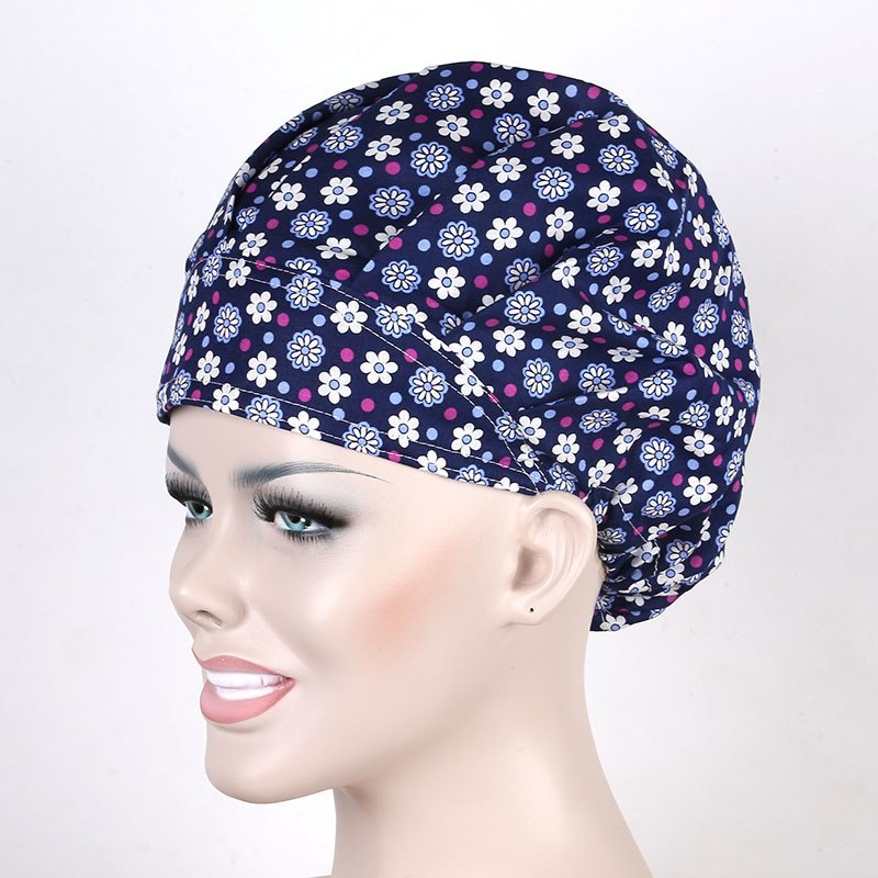 surgical bounfant caps doctor caps  surgoen caps in dark blue