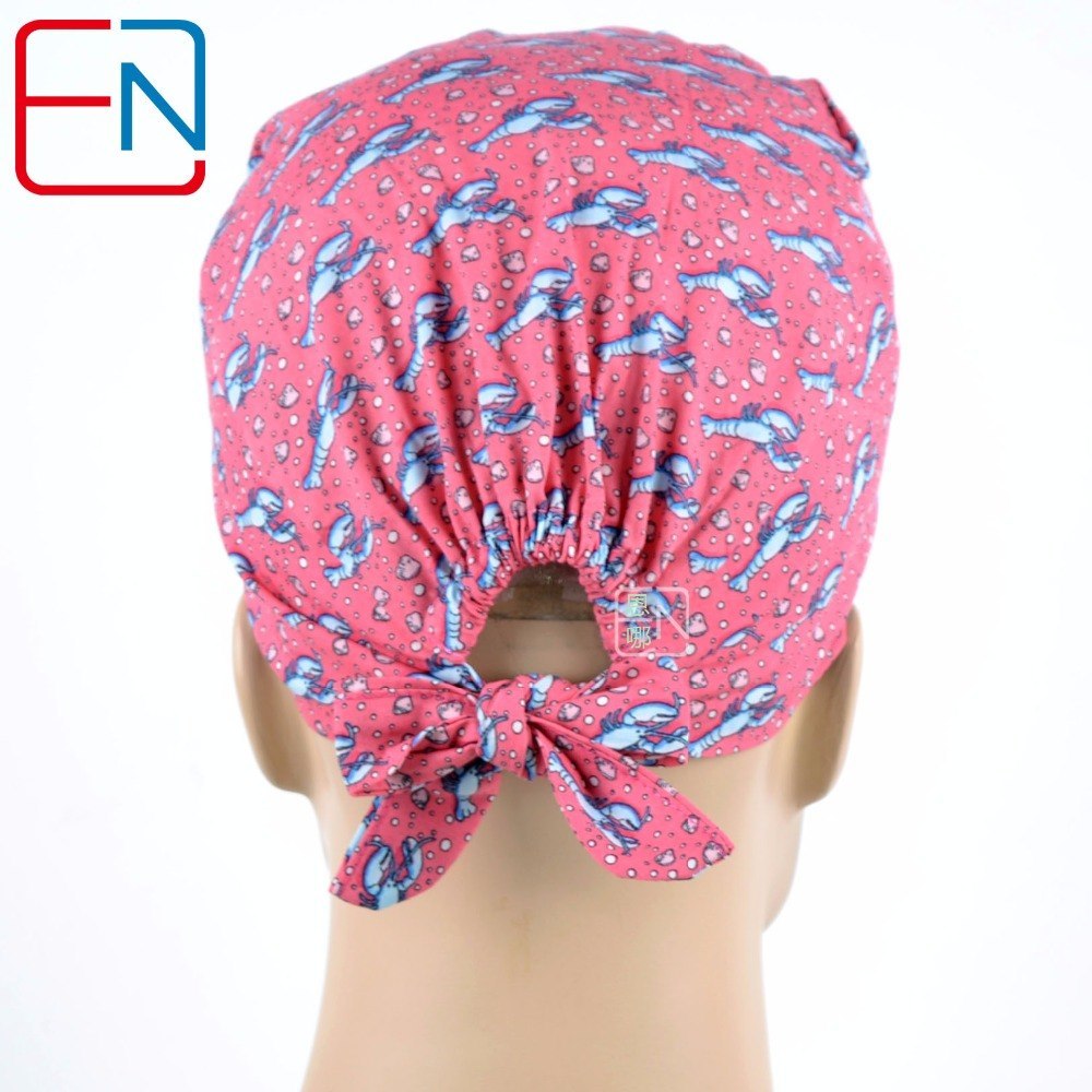 Hennar high quality medical caps,100% cotton 3 sizes for choice  men scrub caps limited edtion scrub caps