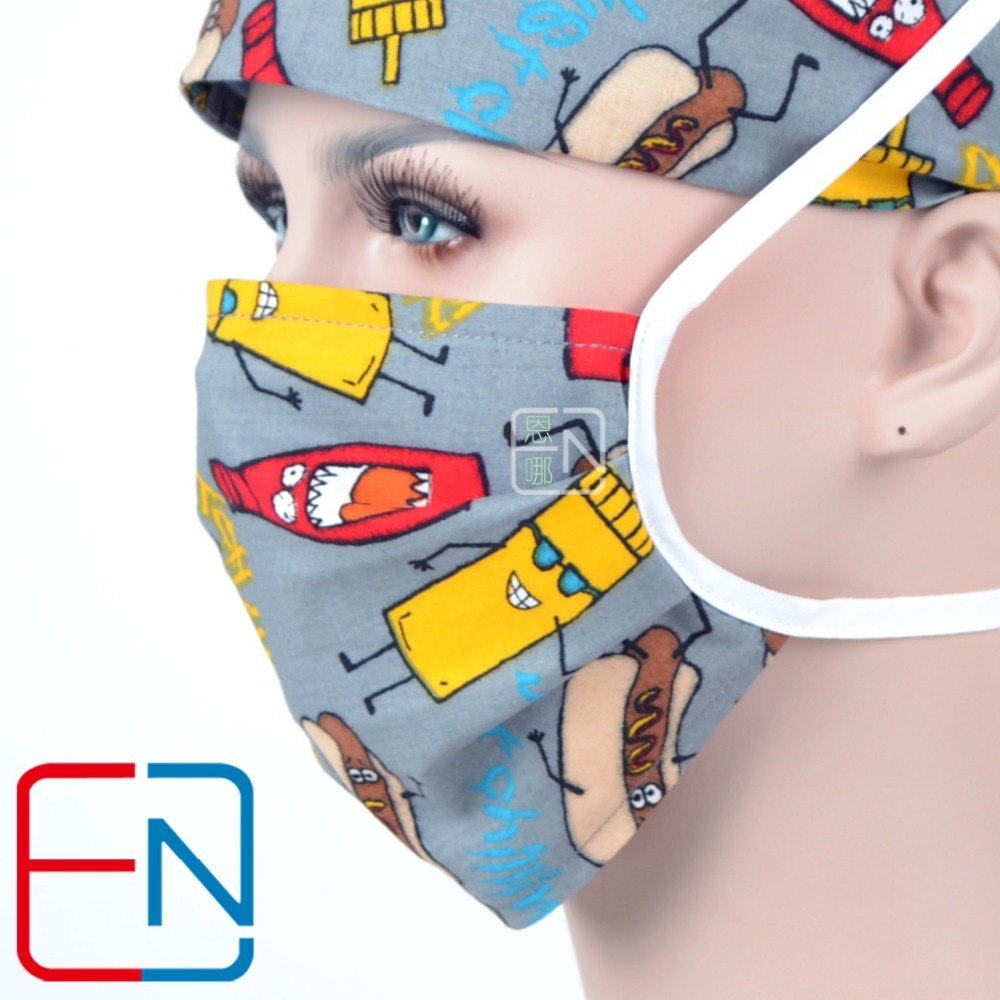 NEW!! surgical caps,high quality facric  medical caps with sweatband