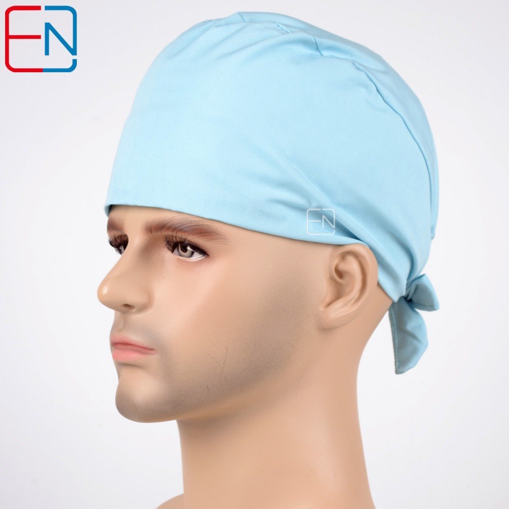 doctor cap and mask men with Sweatbands