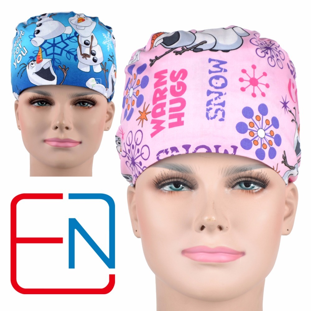 blue medical cap surgical caps