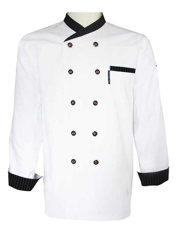 Autumn and winter long-sleeve cook suit cook work wear clothing