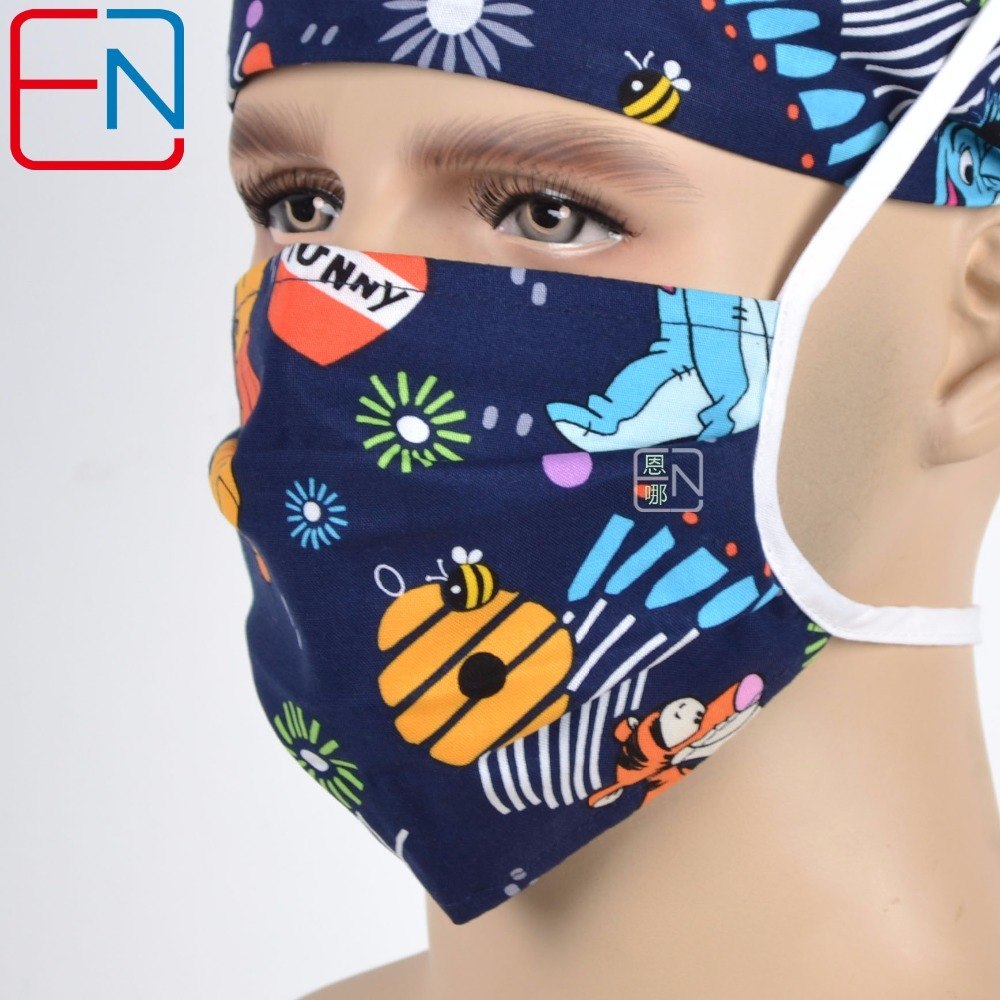 HIGH QUALITY Unisex Surgical caps  in dark blue MEDICAL CAPS SKULL HATS