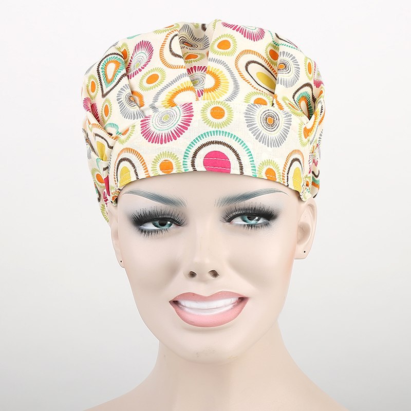 surgical bouffant caps nurses caps doctor caps in cotton