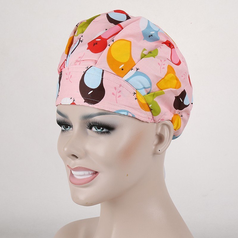 one size adjustable medical bouffant caps  surgical caps cute surgical bouffant caps