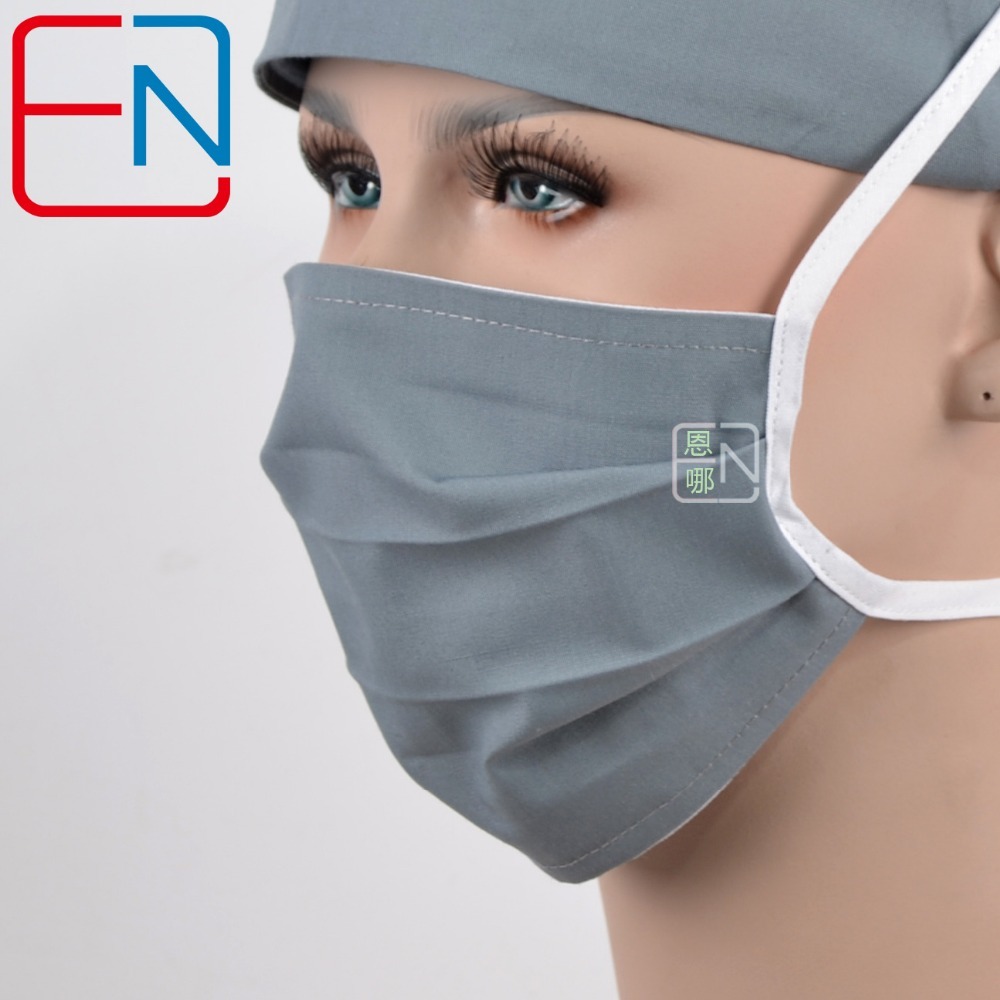 Hennar surgical caps for doctors and nurses caps,T/C scrub caps in  grey