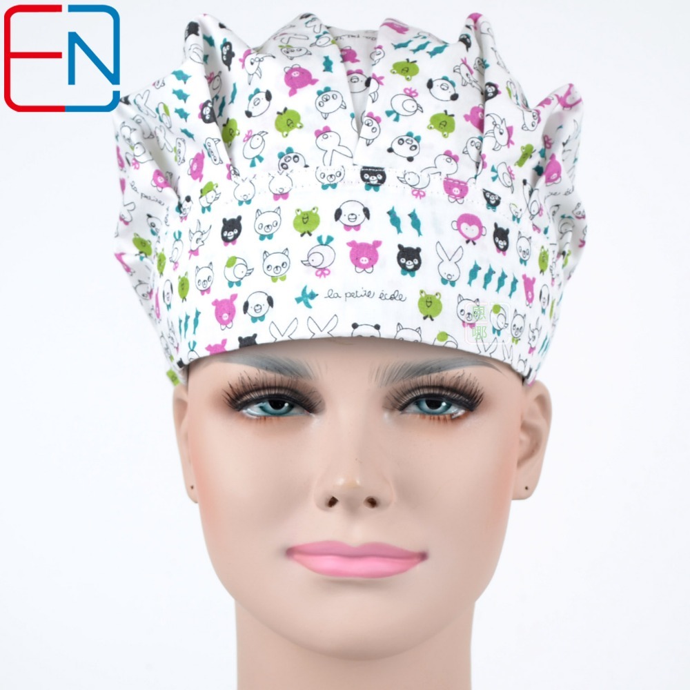 Medical bouffant caps for dotors and nurses