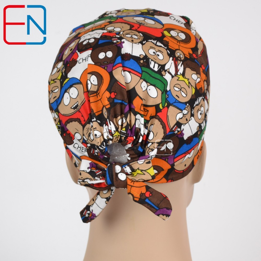 hennar man and women surgical caps in pink medical caps