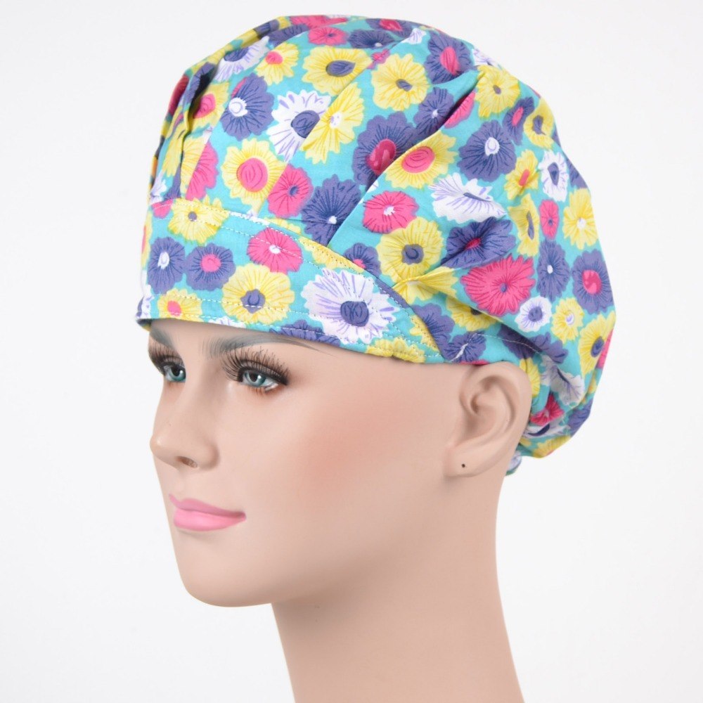 Matin Women Bouffant Surgical Scrub Medical Chemo Hat/Cap
