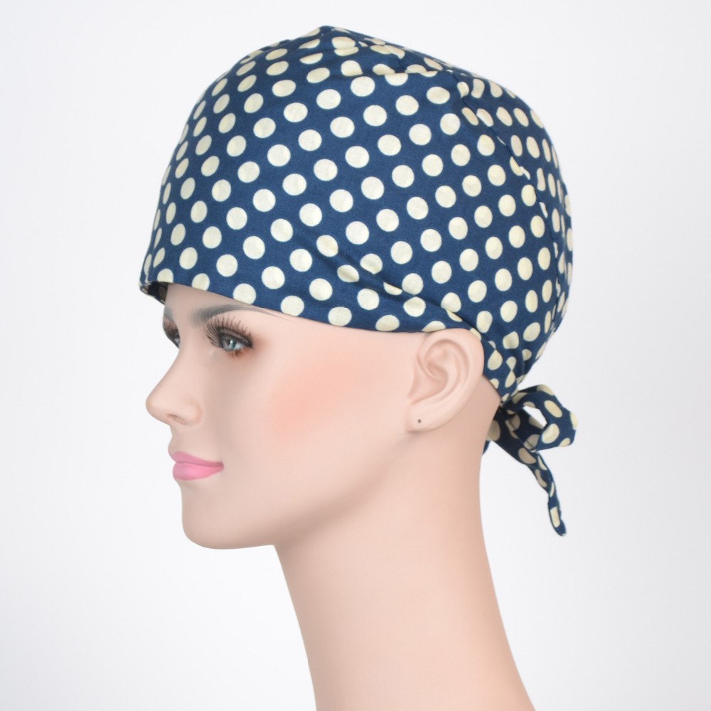 medical scrub cap long hair women Small dog