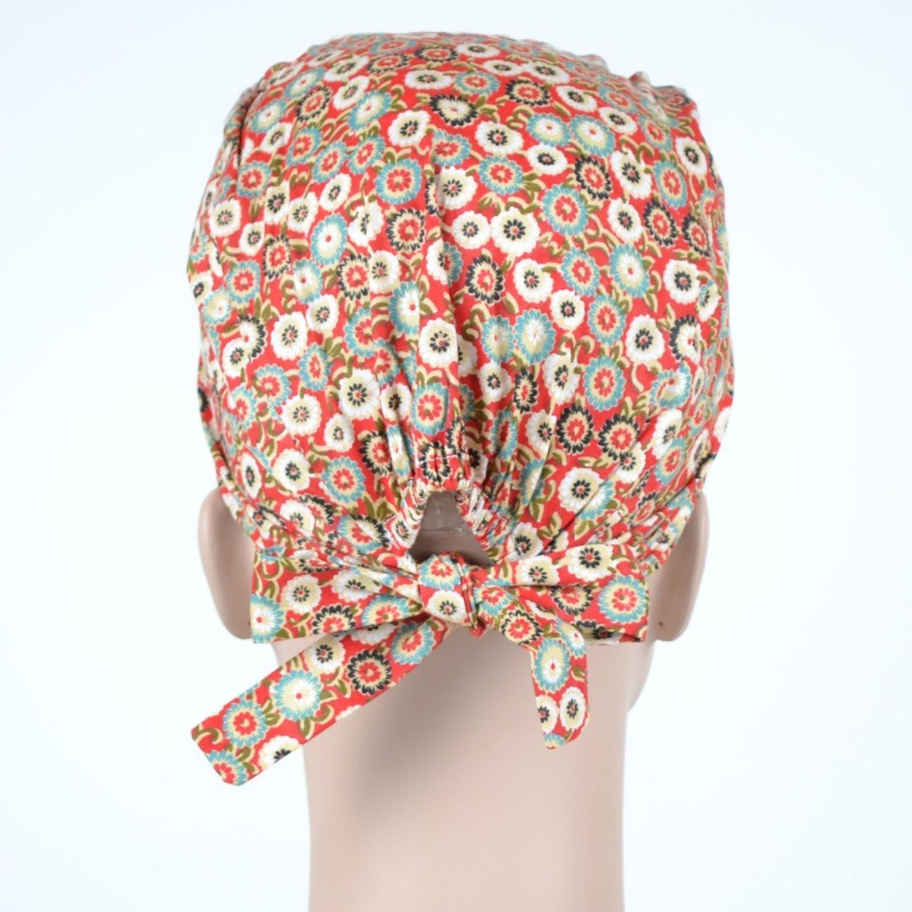 surgical scrub caps ,  100% cotton without sweatband