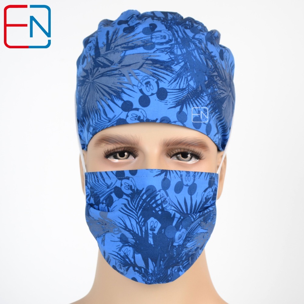 medical scrub caps for short hair doctors and nurses