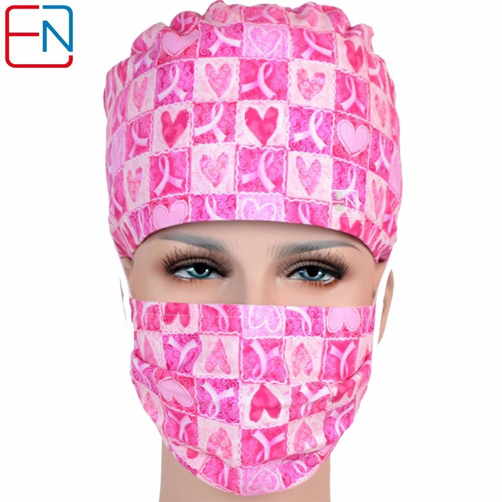Hennar Unisex Medical Scrub Caps and Surgical Caps
