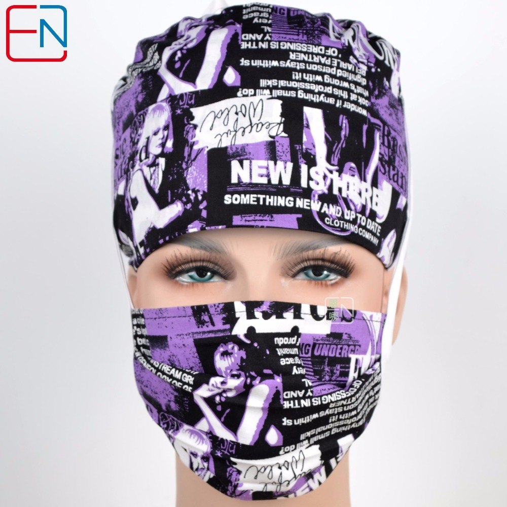 New 180313 Hennar brand unisex surgical caps zi mi