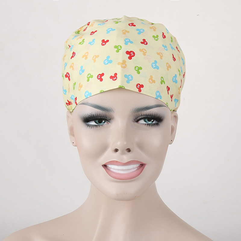 surgical scrub caps ,  100% cotton