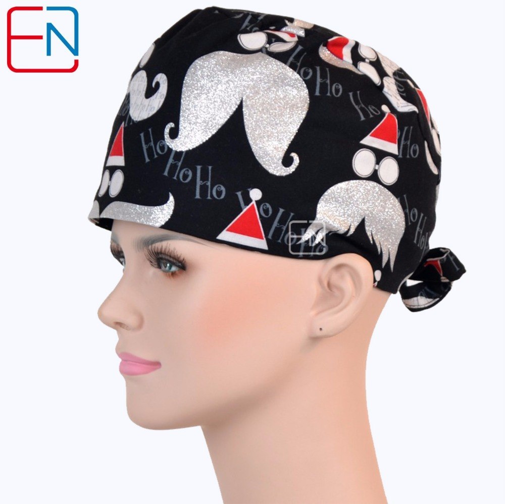 surgical caps,high quality facric animals pattern medical caps with sweatband