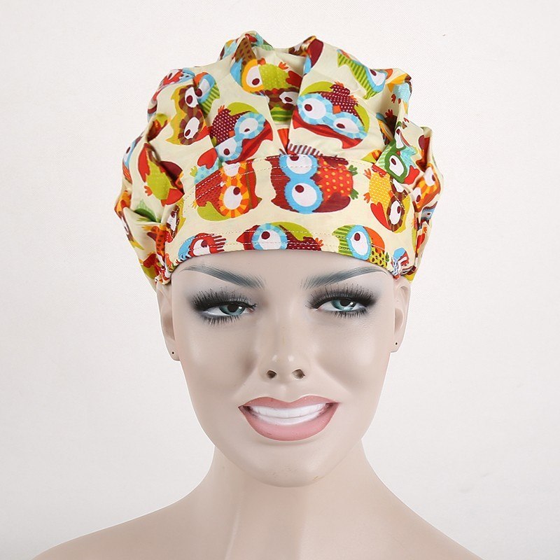 one size adjustable medical bouffant caps  surgical caps
