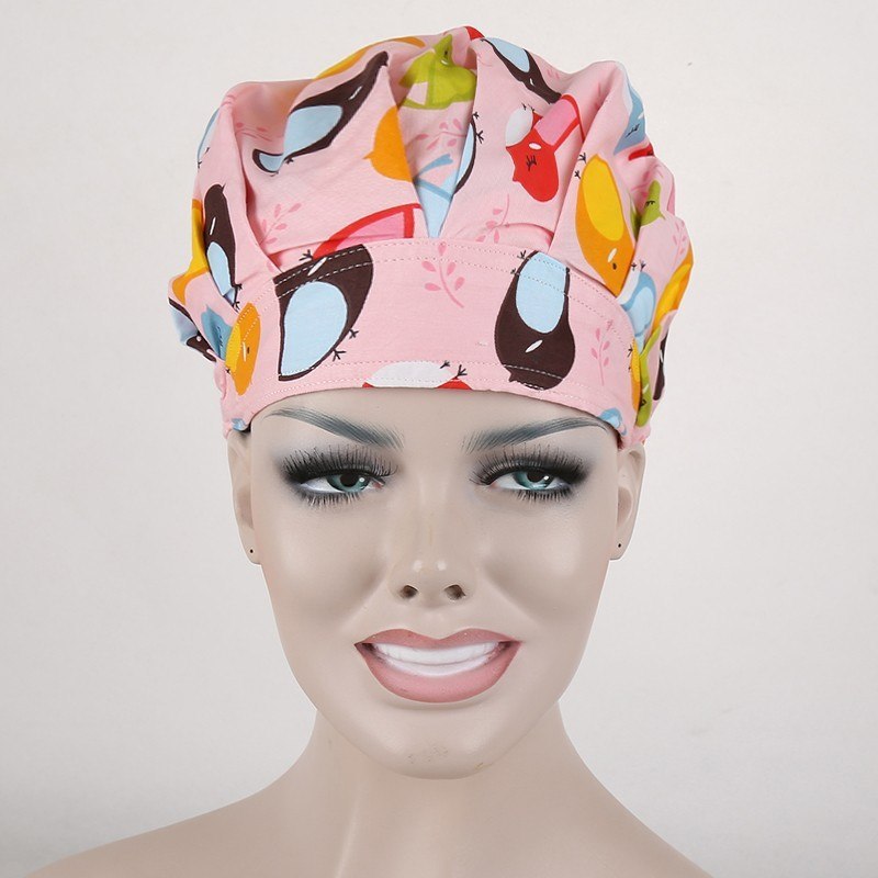 one size adjustable medical bouffant caps  surgical caps cute surgical bouffant caps