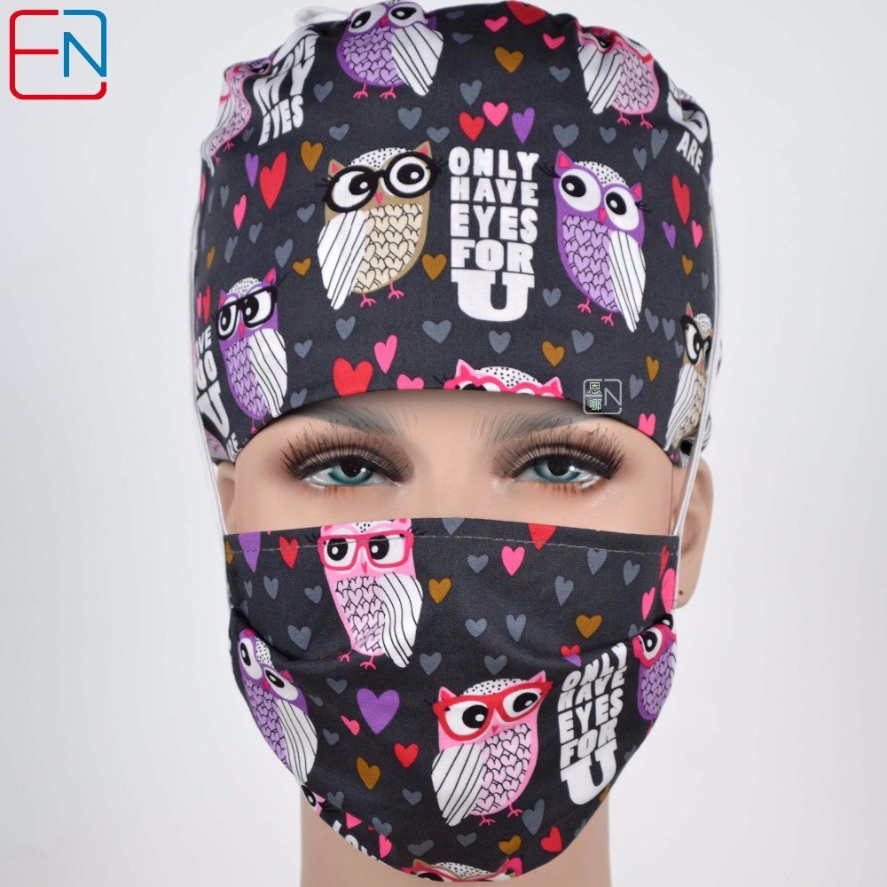 New 180413 Hennar brand unisex surgical caps aiyan maotou