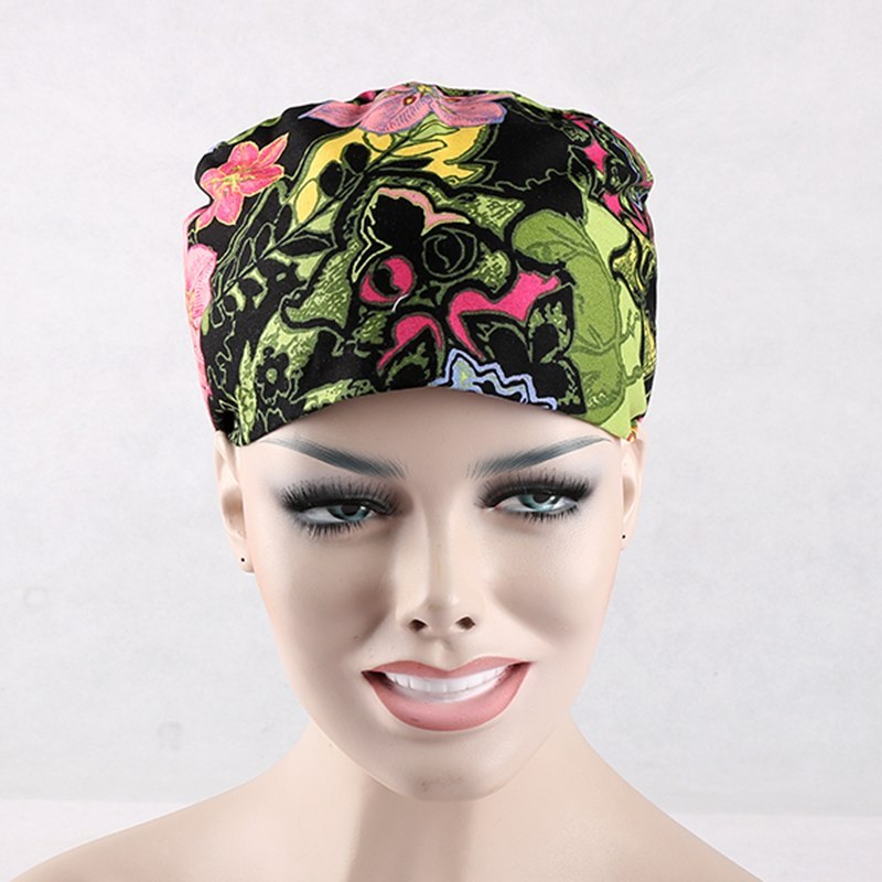 high quality surgical caps for long hair butterfly L size only