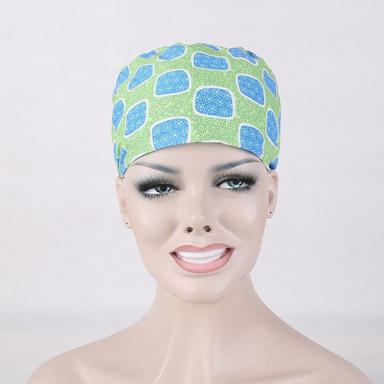 surgical scrub caps ,lab caps,skull caps 100 cotton one size medical caps,