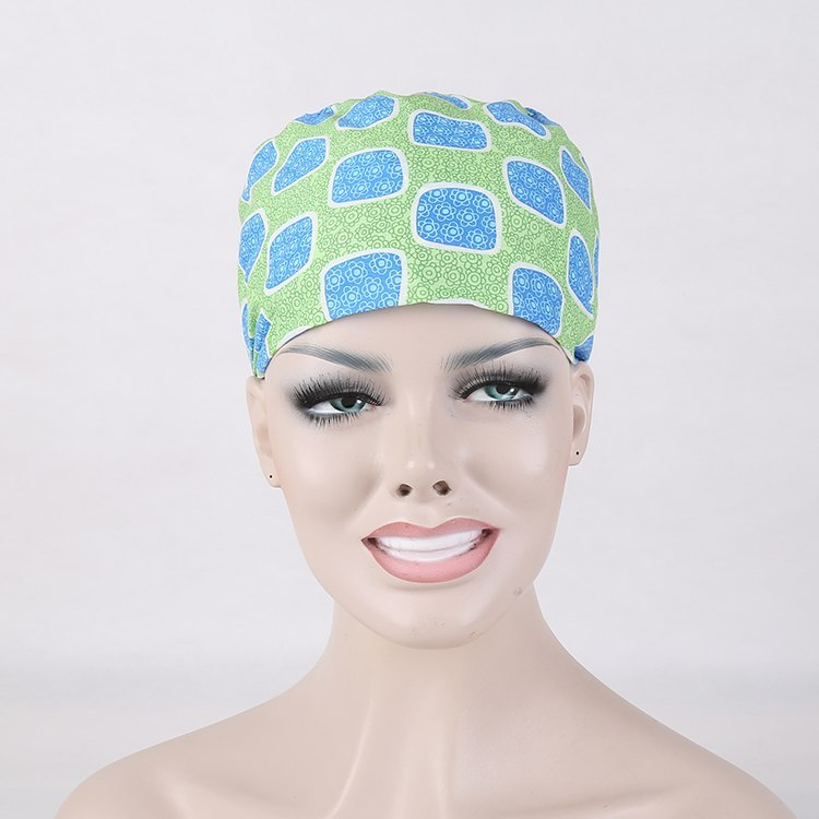 surgical scrub caps ,lab caps,skull caps   100% cotton one size medical caps
