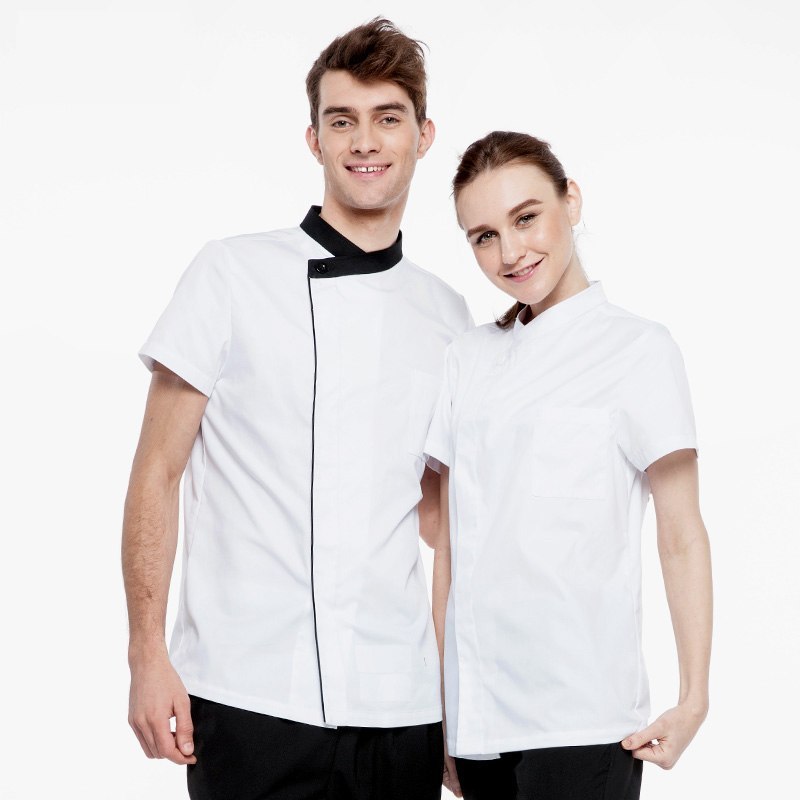 Unisex Cook suit short-sleeve kitchen, dining work clothes cook  uniform  chef cloth