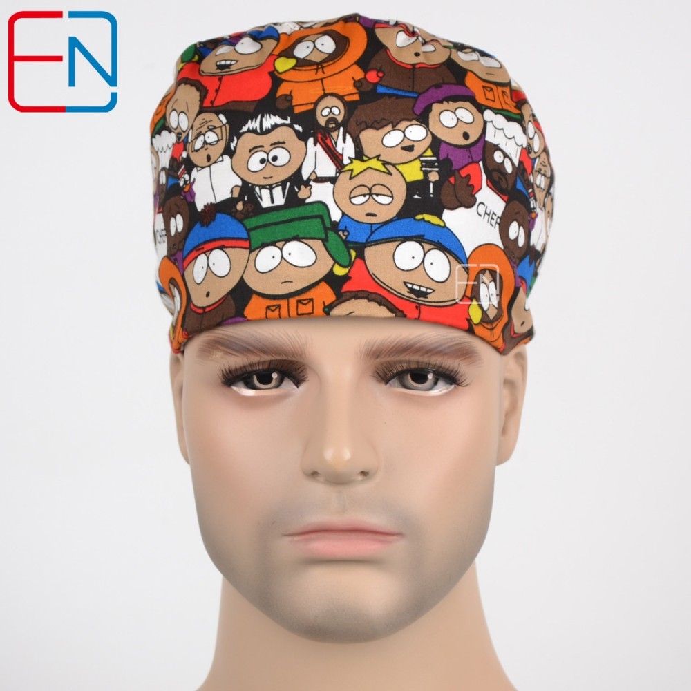 hennar man and women surgical caps in pink medical caps
