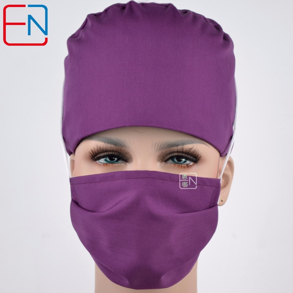 Hennar surgical caps for doctors and nurses caps,T/C