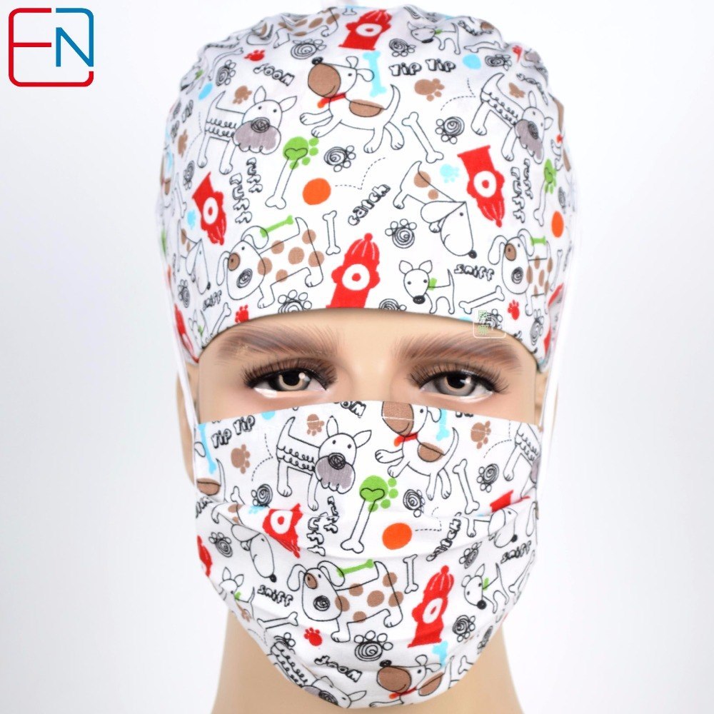 New 180313 Hennar brand unisex surgical caps Jing ba
