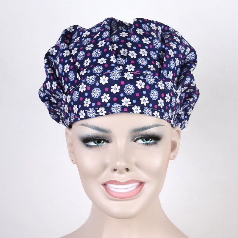 surgical bounfant caps doctor caps  surgoen caps in dark blue